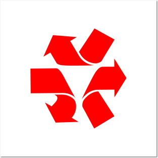 Unrecycle Symbol Posters and Art